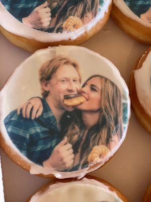 Custom photo donuts