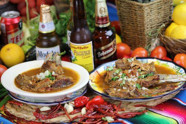 Birria de Chivo
Goat stew Birria