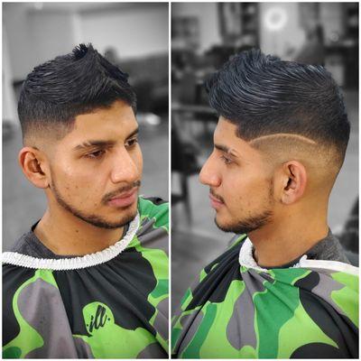 Men's cut and style