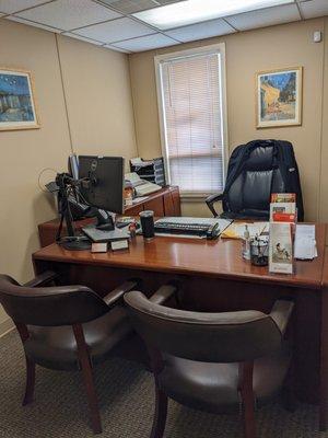 interior office view