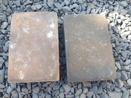 BP asked us to tell him the difference between the paver we ordered and the one he got incorrectly.