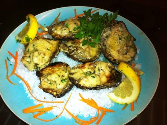 Char Grilled Oysters!