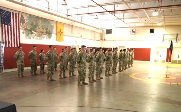 Soldier that completed the initial entry training.