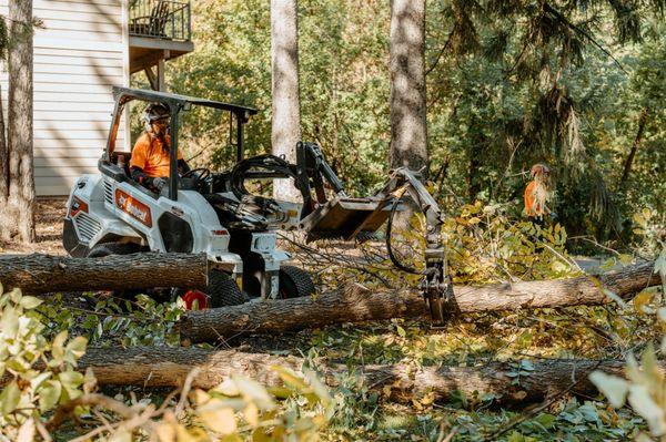 Kelby using our low impact Bobcat L28