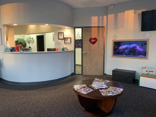 Simply Smile Family Dentistry waiting area