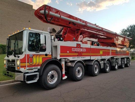 Brundage-Bone Concrete Pump Truck