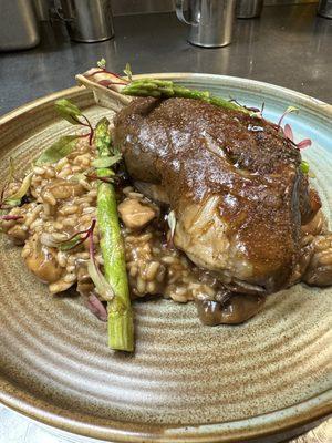 Lamb risotto