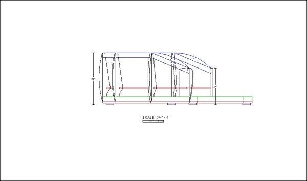 CAD drawing by Pacific Frame, Inc.