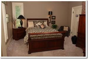 Chestnut Suite with private bath, fireplace, cable tv/dvd, cd alarm clock, central air + room a/c, plush robes, wifi, and more!