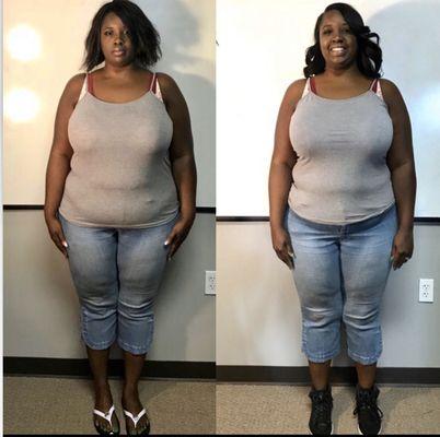 Felicia - 6 Week Challenge Results