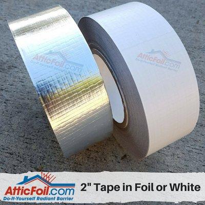 Our foil tapes are great for patching together cuts or connecting large pieces of foil. You can also use it to attach the foil to metal.