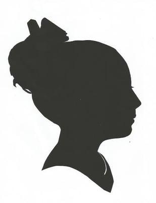 Sherry Lane silhouette portrait