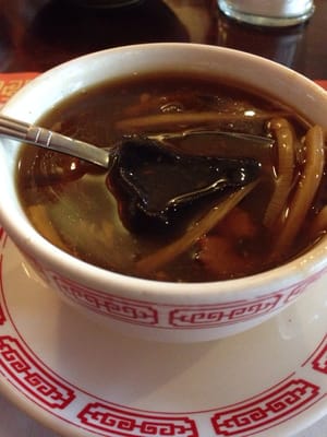 Wonderful hot and sour soup