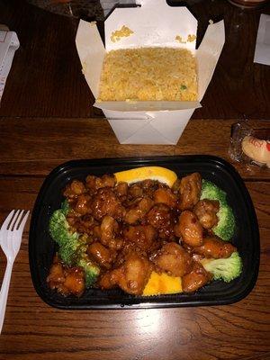 2. Orange Chicken 2. Fried Rice