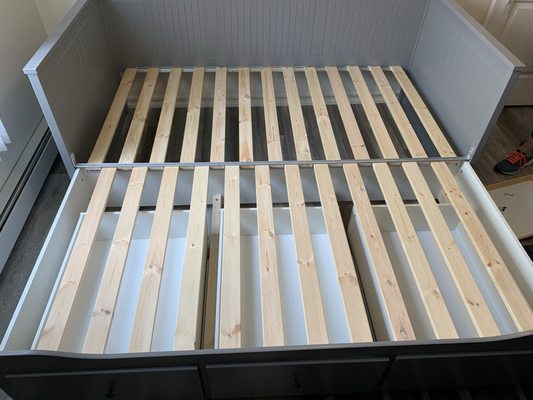 Trundle BedFrame Assembled