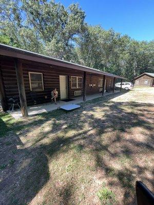 Cabin patio