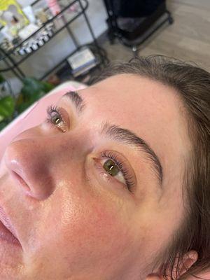 Lash lift & tint