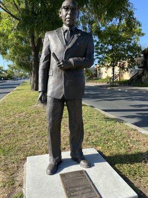 William Byron Rumford statue