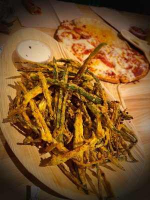 Cayenne Dusted Crispy Okra Fries