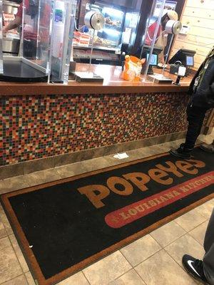 Popeyes chicken. The original