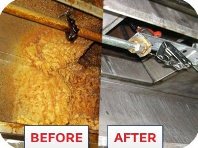 Kitchen hood & exhaust cleaning