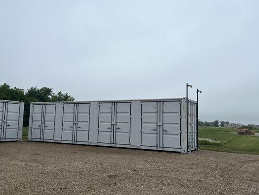 Shipping container storage