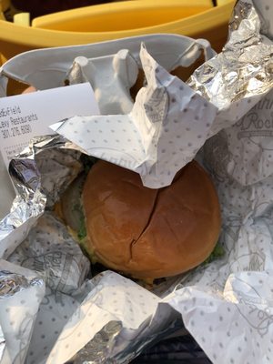 $12 overpriced and horrible cheeseburger