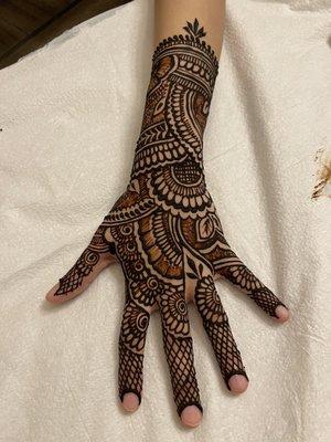 Henna tattoos