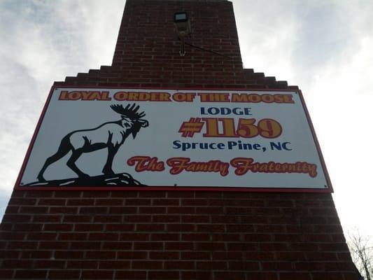 Spruce Pine Moose Lodge 1159