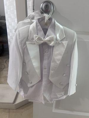 Toddle to size 10 white tuxedo brand new $30.00