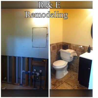 Your bathroom needs a makeover?  We could help you !