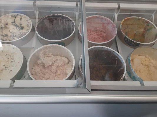 So many flavors of ice cream! Listen to the 80s and enjoy...