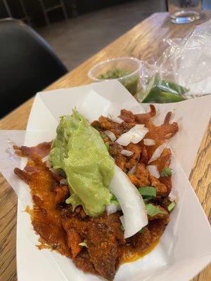 Adobada taco