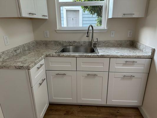 Guest house kitchen counters