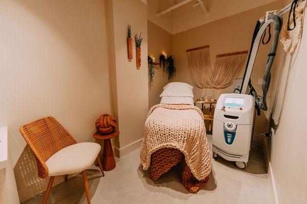 Pure Beauty Laser Hair Removal Room