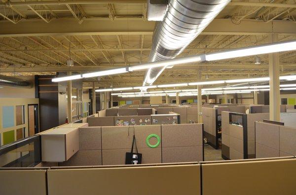 Modern office spaces starting at 100 sq ft to 12,000 sq ft