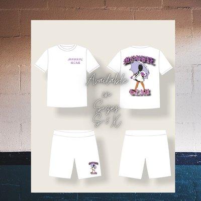 Mobbie Life Custom Sets
 (White)
 Sizes S-3x
 These sets are unisex