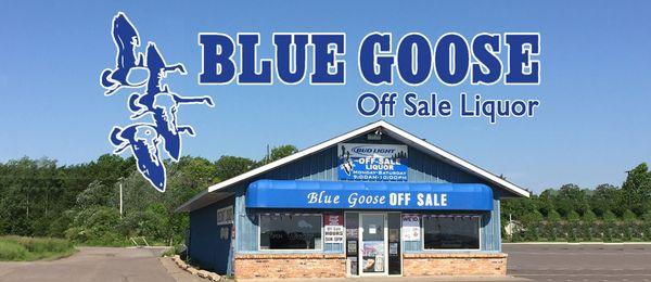 Blue Goose Off-Sale Liquor, Beer and Wine Sales on Lake Mille Lacs in Garrison, Minnesota.