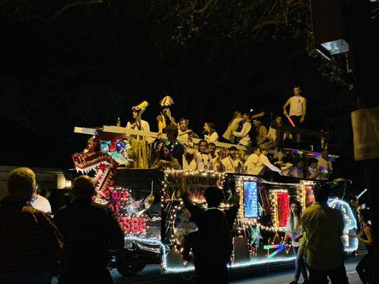 Parade floats