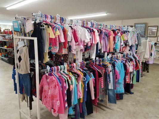 Many children and infant items