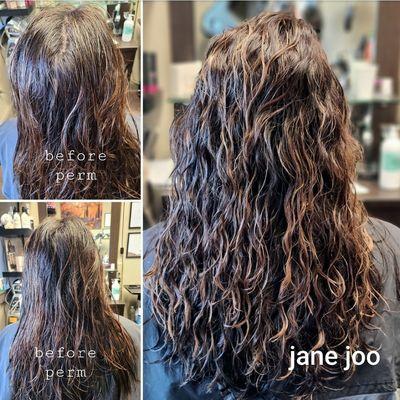 Root correction can be done by perm.