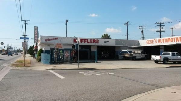 He's next to Chavez mufflers  near Imperial and Garfield.