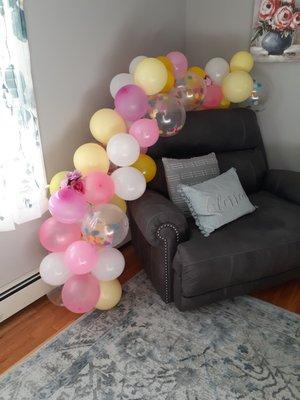 Balloon Arch made from all dollar tree products for $8!!