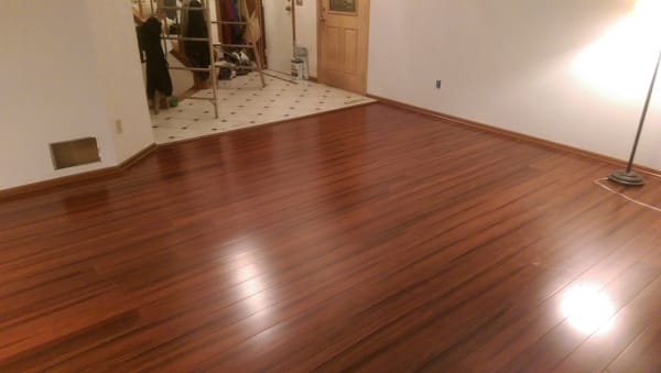 Engineered Bamboo hardwood flooring