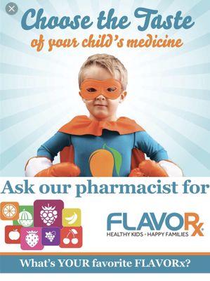 Flavor any of your prescription or OTC meds for only $2.99