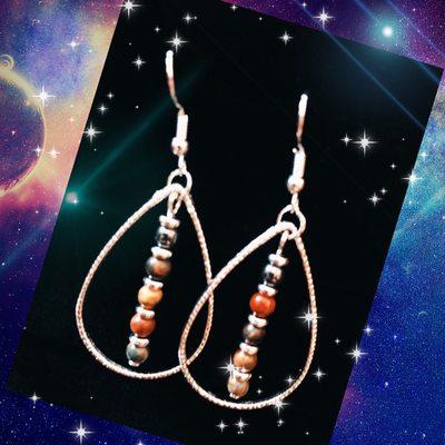 Beaded ear rings