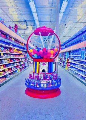 "groovy gumballs" in the middle isle. La Vie en rose at Party City OuiOui.