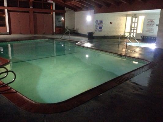 Pool and Spa open until 10 pm every day of the week.