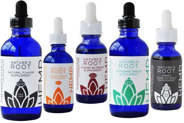 Cannabidiol Rich Hemp Tinctures brought to you by Nature's Root.