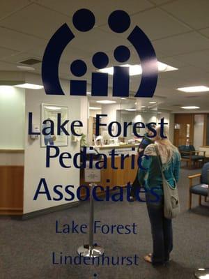 Entrance to Lake Forest office